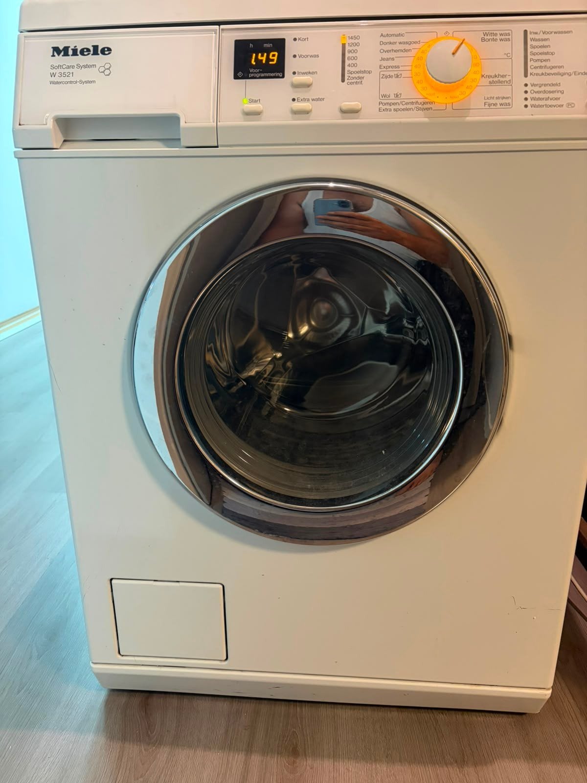 Miele Wasmachine W 3521 Watercontrol-Syst zo goed als nieuw, Witgoed en Apparatuur, Ophalen, Gebruikt, Bovenlader, Wolwasprogramma