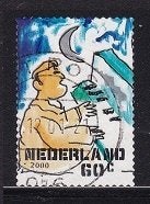 2126 - Nederland nvph 1939 gestempeld , decemberzegel, Verzenden, Na 1940, Gestempeld