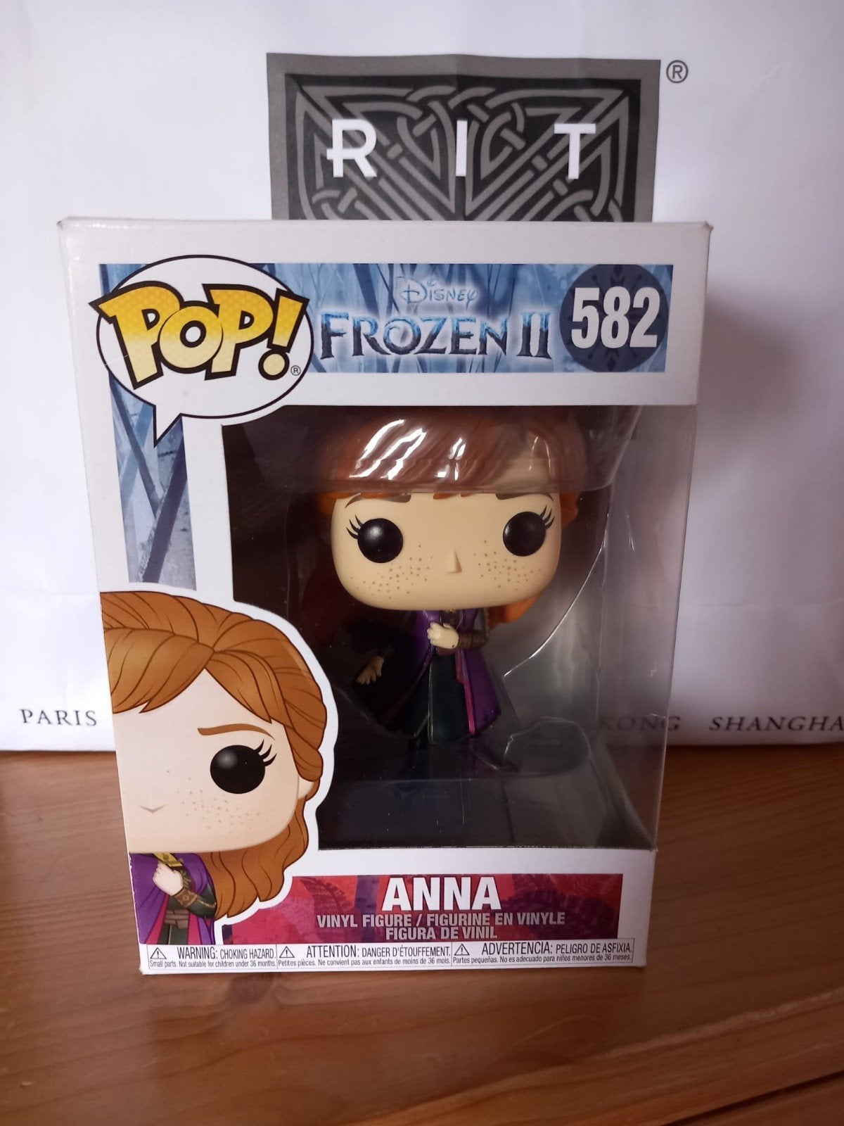 Funko Pop! Disney Frozen II Anna #582, Ophalen of Verzenden, Zo goed als nieuw