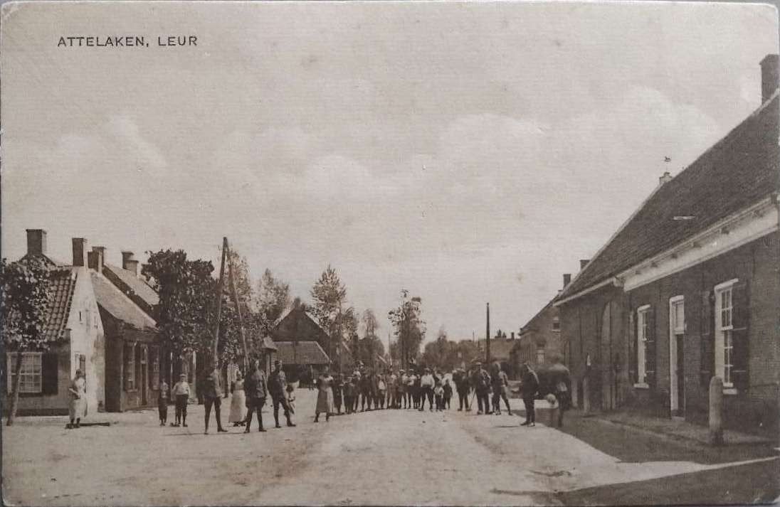 Attelaken, Leur (Noord-Brabant) – ca. 1910, Verzenden, Voor 1920, Ongelopen, Noord-Brabant