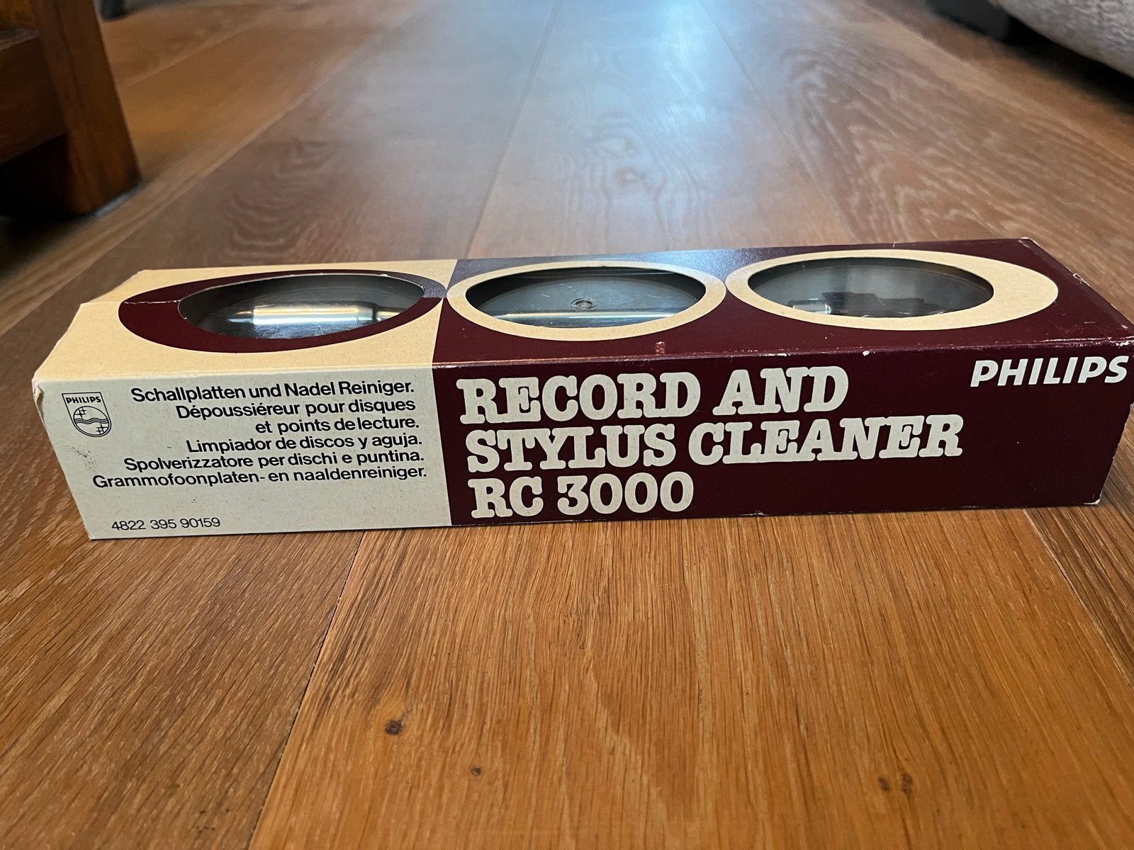 Philips Record and Stylus Cleaner RC 3000 - Originele verpak, Ophalen of Verzenden, Zo goed als nieuw, Platenspeler-onderdeel