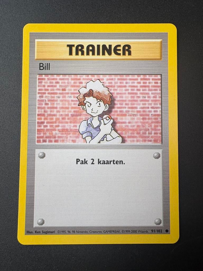 Bill 91/102 Base Set Nederlands, Ophalen of Verzenden, Zo goed als nieuw, Losse kaart