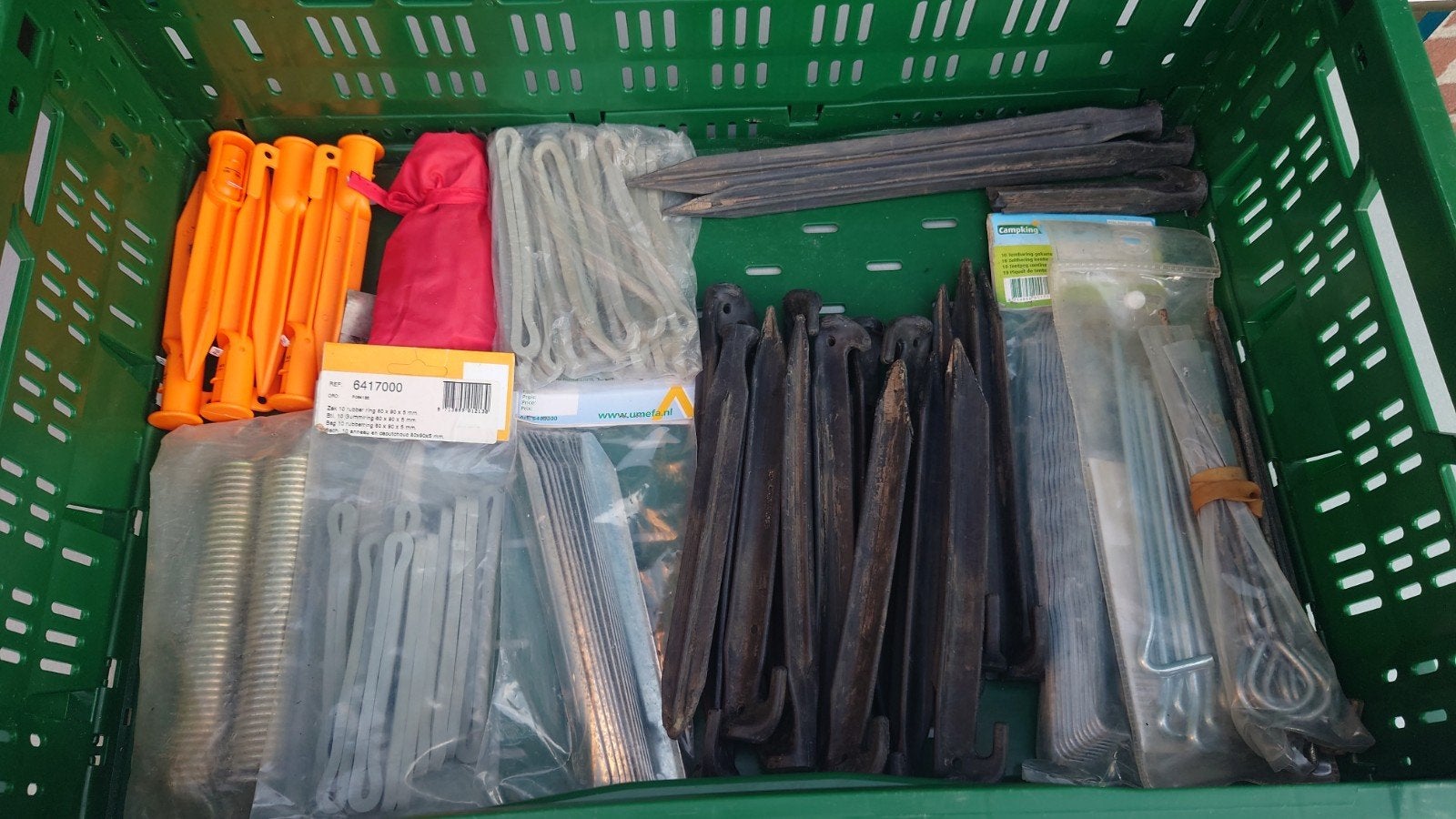 Diverse kampeerspullen, Caravans en Kamperen, Kampeeraccessoires, Ophalen of Verzenden