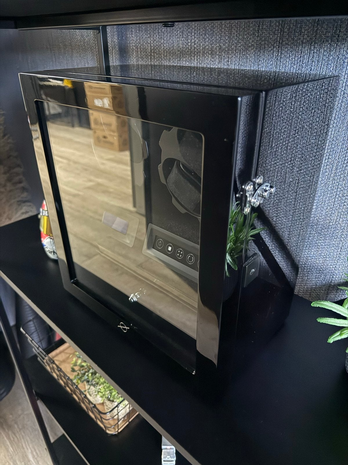 Roogs Watchwinder WW41 Pianolak Zwart - Zo goed als nieuw, Ophalen of Verzenden, Zo goed als nieuw