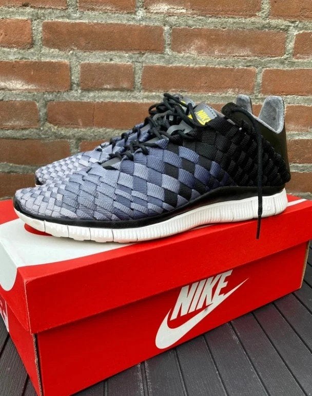 Nike inneva woven 43 flyknit mayfly chukka running, Verzenden, Zwart, Nike, Sneakers of Gympen