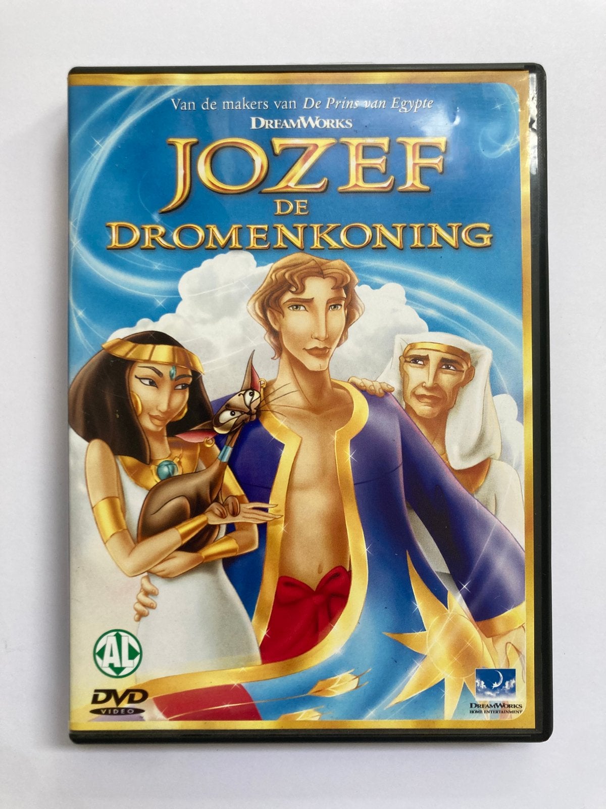 Jozef de Dromenkoning, 2000 / DVD / DreamWorks, Inclusief boekje, Tekenfilm, Nederlands, Ophalen of Verzenden