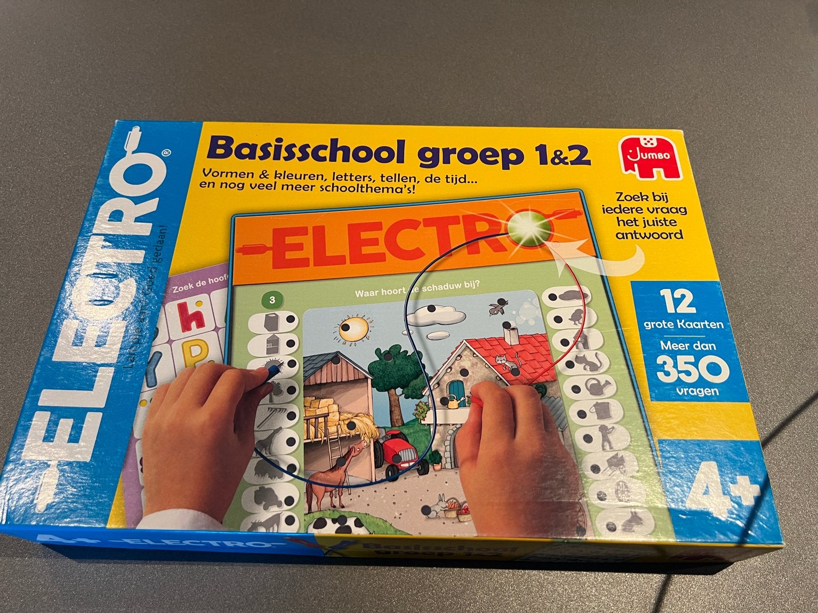Jumbo Electro Basisschool Groep 1 & 2 Educatief Spel, Ophalen of Verzenden, Zo goed als nieuw, Elektronica, Met licht