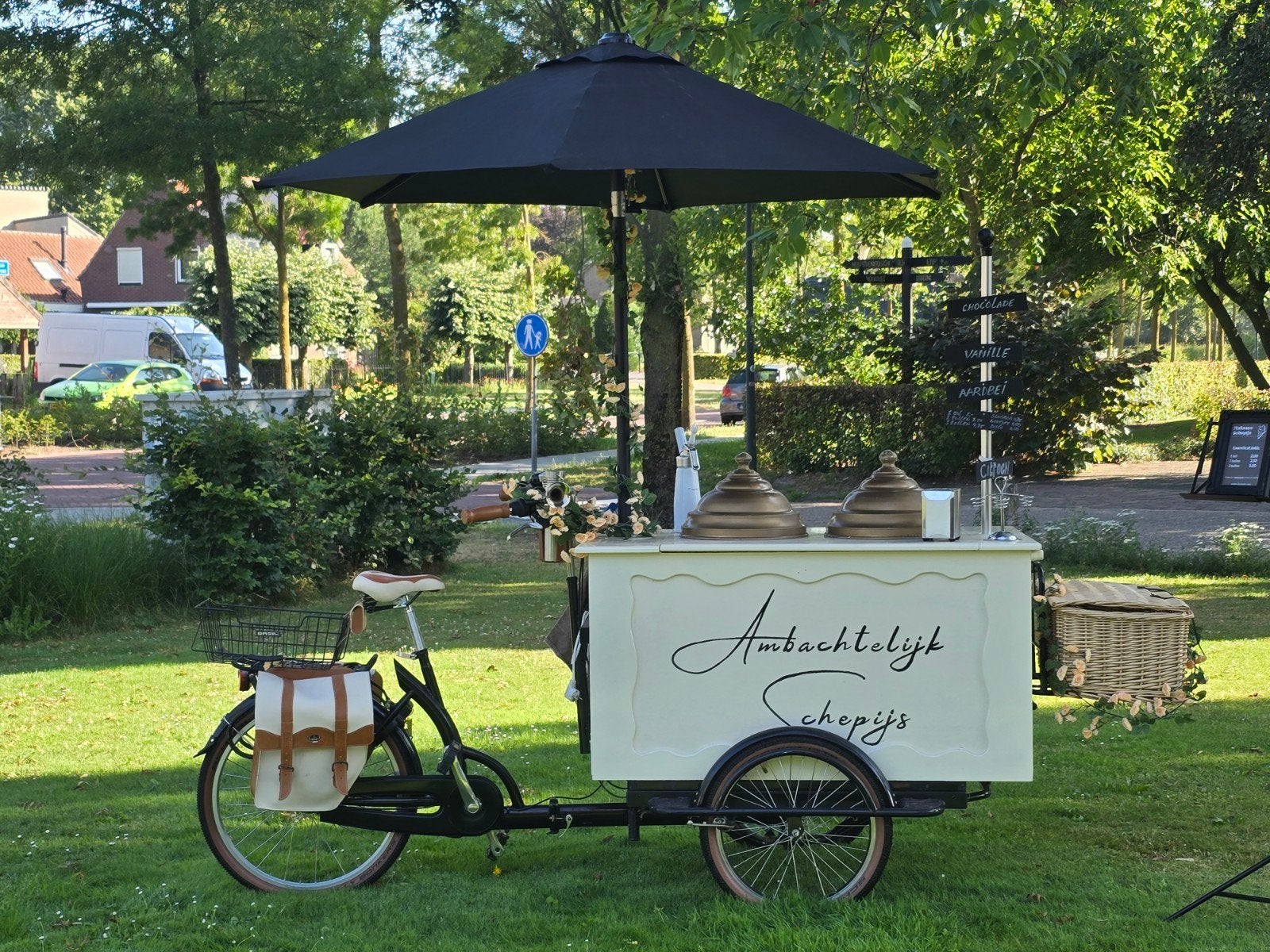 Unieke IJsfiets - Ambachtelijk Schepijs, Ophalen
