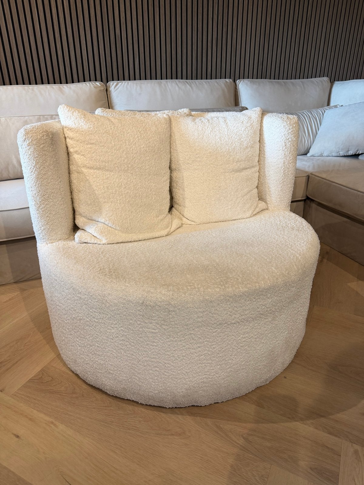Loveseat Teddy 100cm - Showmodel, Ophalen, Gebruikt, Stof, 75 tot 100 cm
