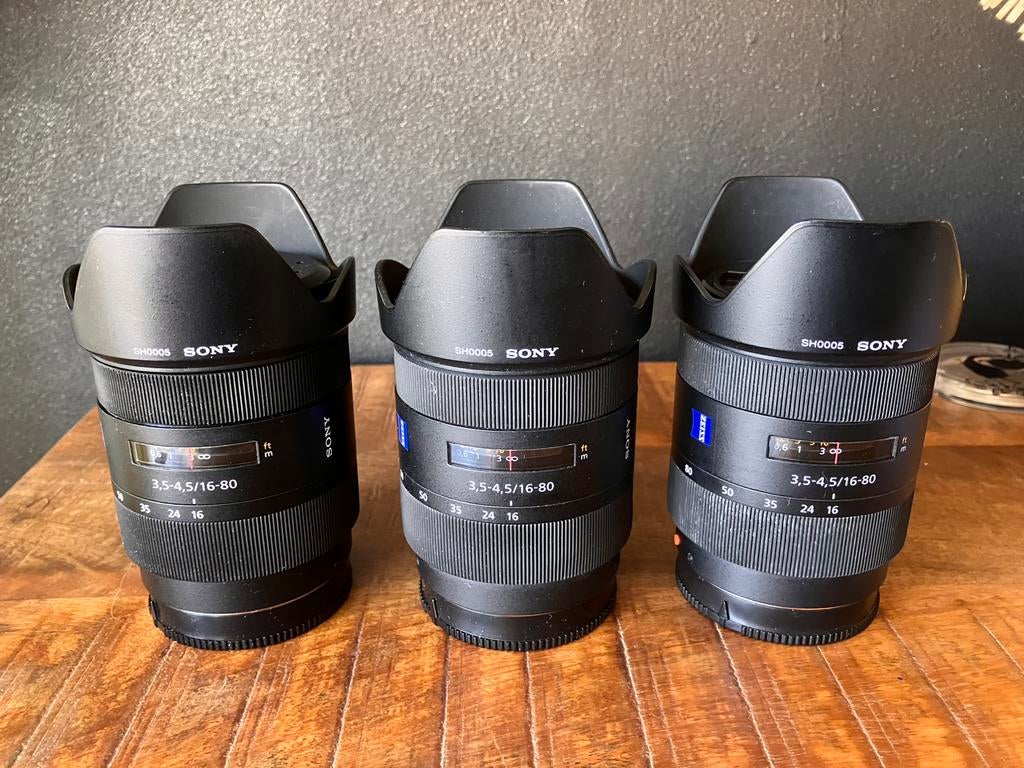 Carl Zeiss AF 16-80 voor Sony Alpha. A-mount, Ophalen of Verzenden, Zo goed als nieuw
