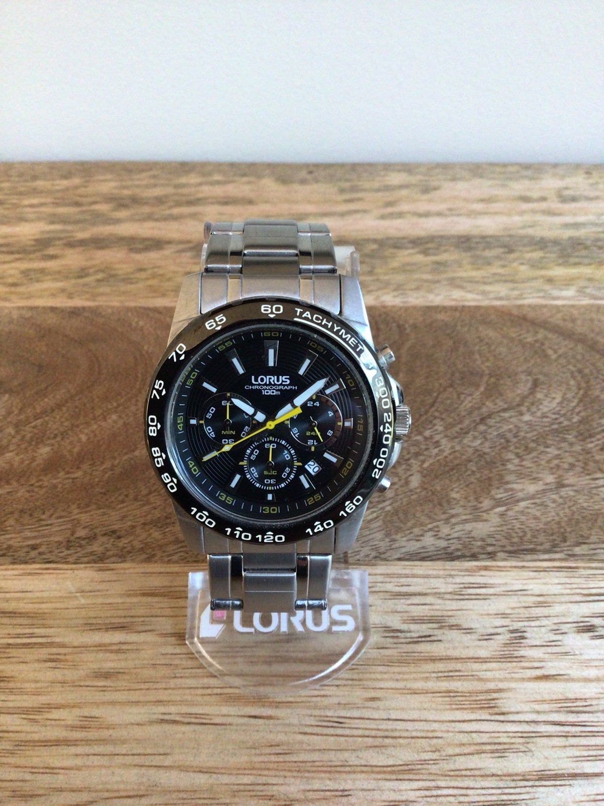 Lorus horloge 45mm - nieuw!, Overige merken, Staal, Staal, Polshorloge