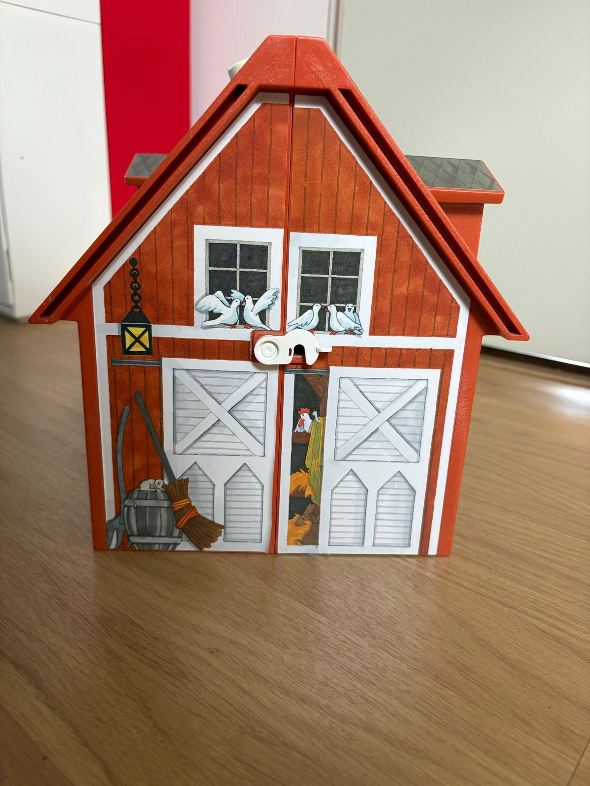 Playmobil Boerderij met Dieren en Figuren, Gebouw, Complete set, Ophalen of Verzenden, Zo goed als nieuw