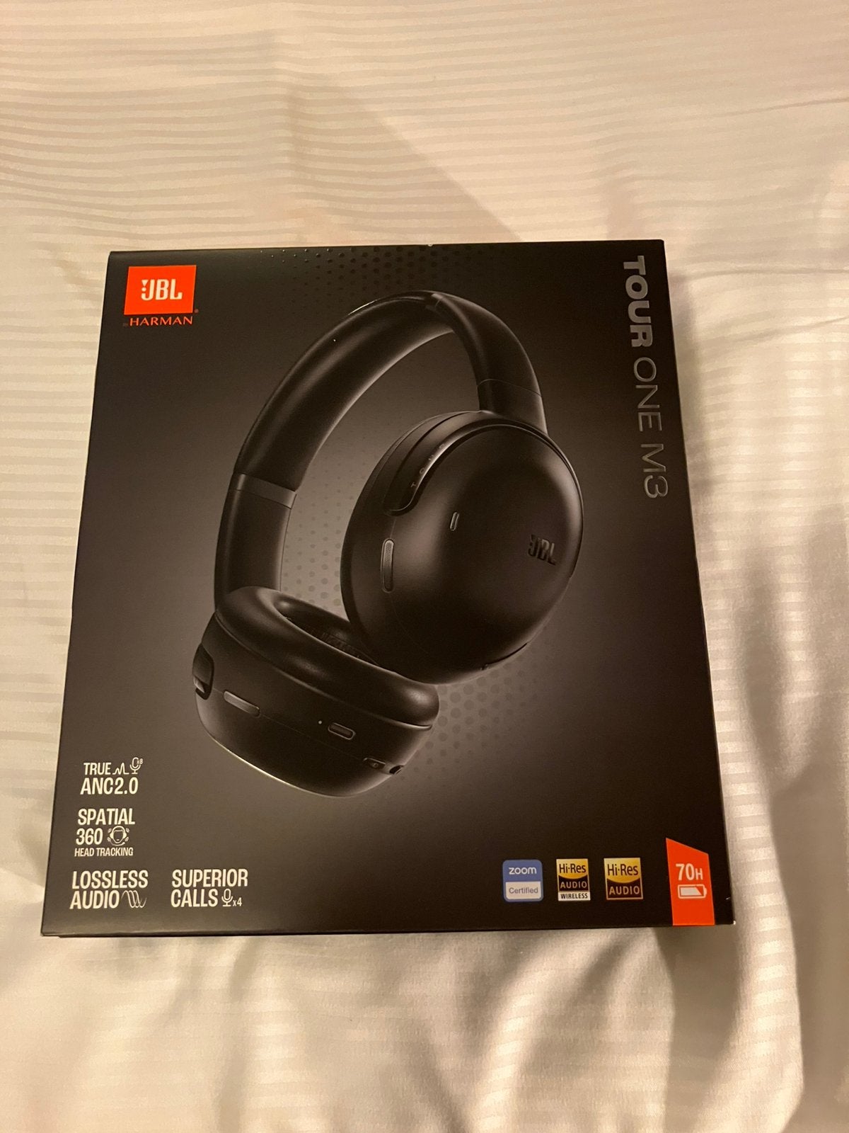 JBL Tour One M3 koptelefoon noise cancelling Bluetooth Nieuw, JBL, Nieuw, Ophalen of Verzenden, Over-ear