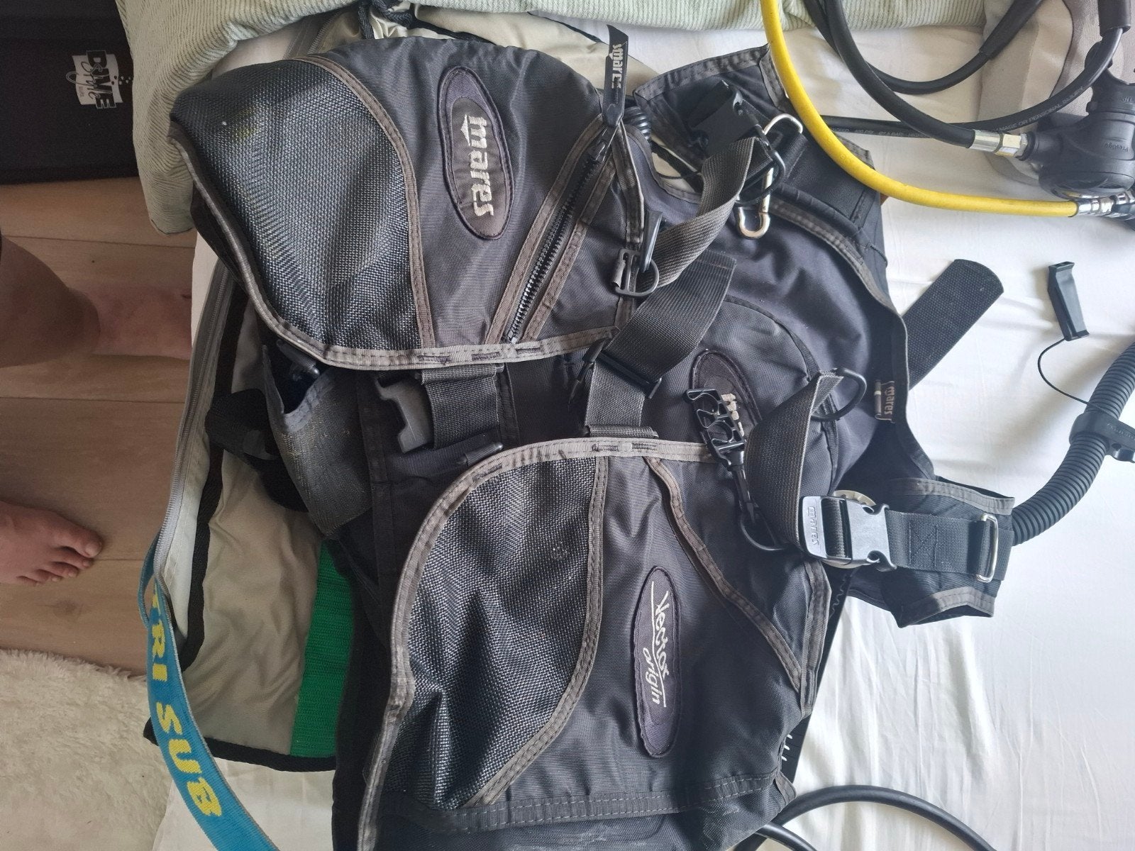 Mares Vestigium Trimvest met Loodintegratie, Ophalen of Verzenden, Gebruikt, Trimvest of Wing
