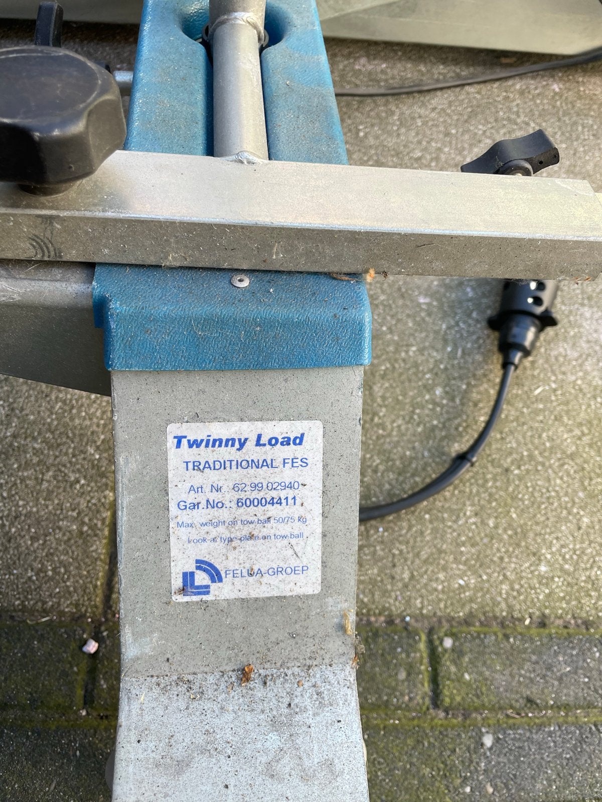 Twinny Load Traditional FES Trekhaak Fietsendrager, Ophalen, 2 fietsen, Gebruikt, Trekhaakdrager