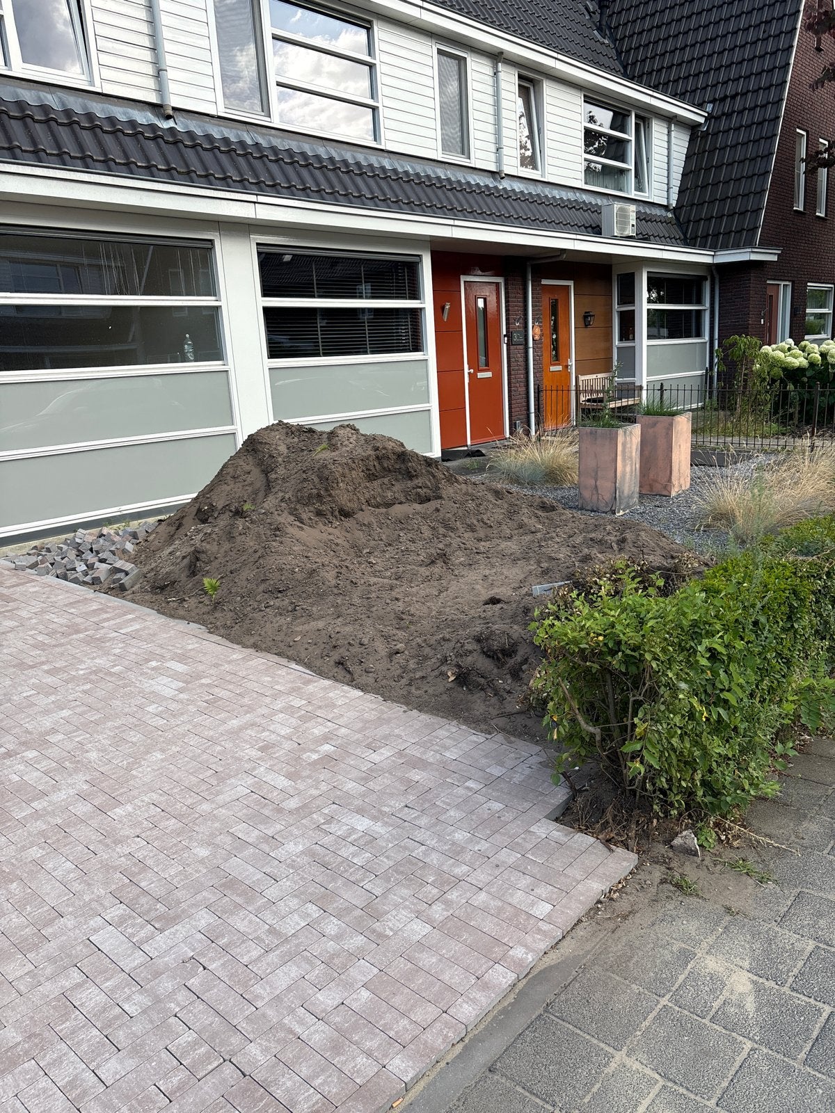 Gratis zwart zand af te halen, Ophalen, Gebruikt, Ophoogzand