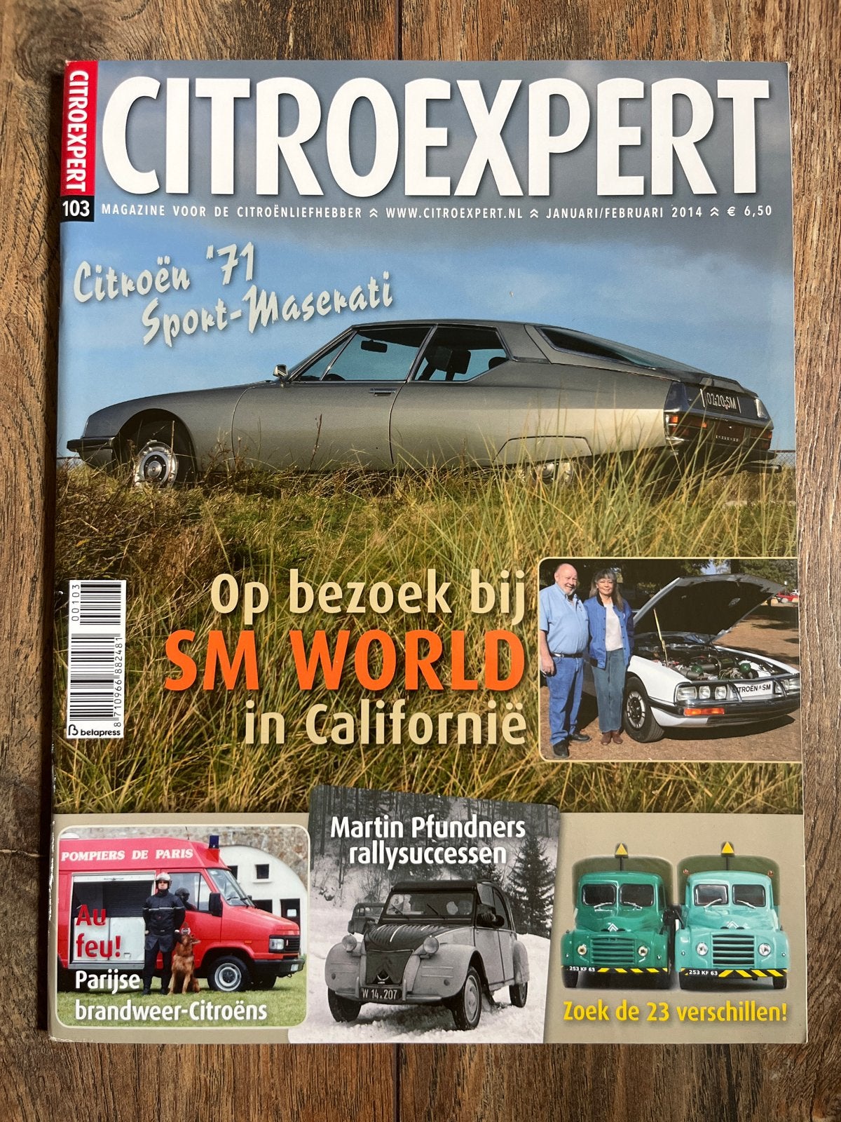 CitroExpert Magazine 103 - Citroën SM, Ophalen of Verzenden, Zo goed als nieuw, Citroën
