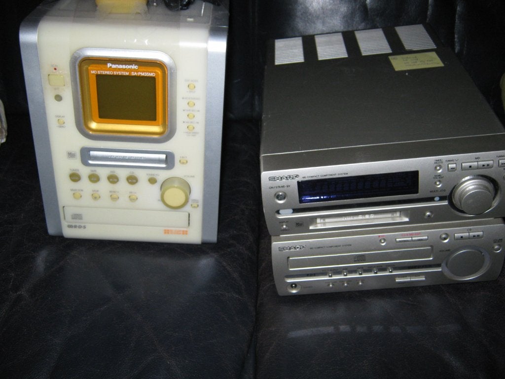 6 stuks mini / micosetjes met minidisc, met defecten, Ophalen of Verzenden, Gebruikt, Sony