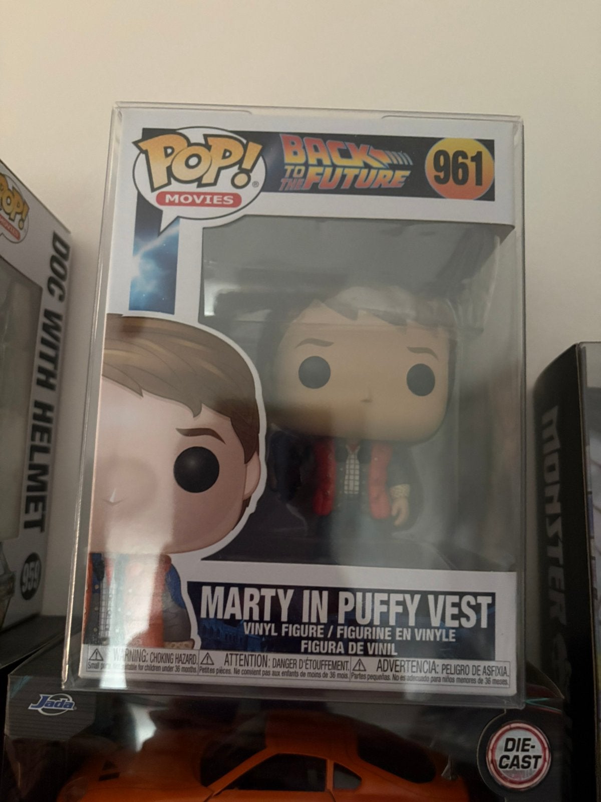 Funko pop marty in puffy vest 961, Ophalen, Zo goed als nieuw