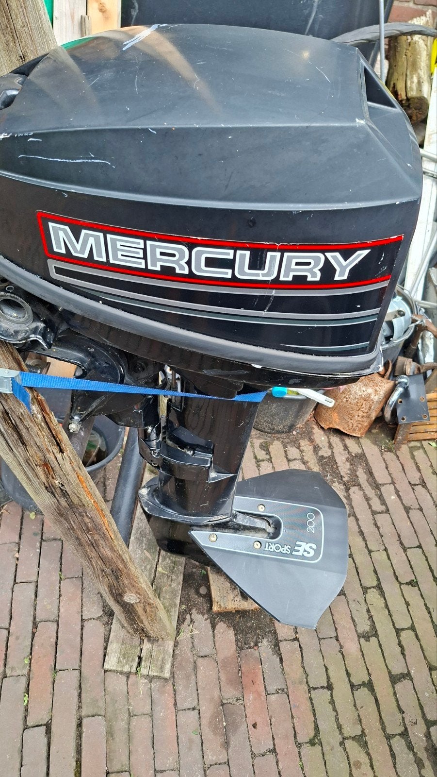 Mercury 9.9 PK Buitenboordmotor compleet, Ophalen, Gebruikt