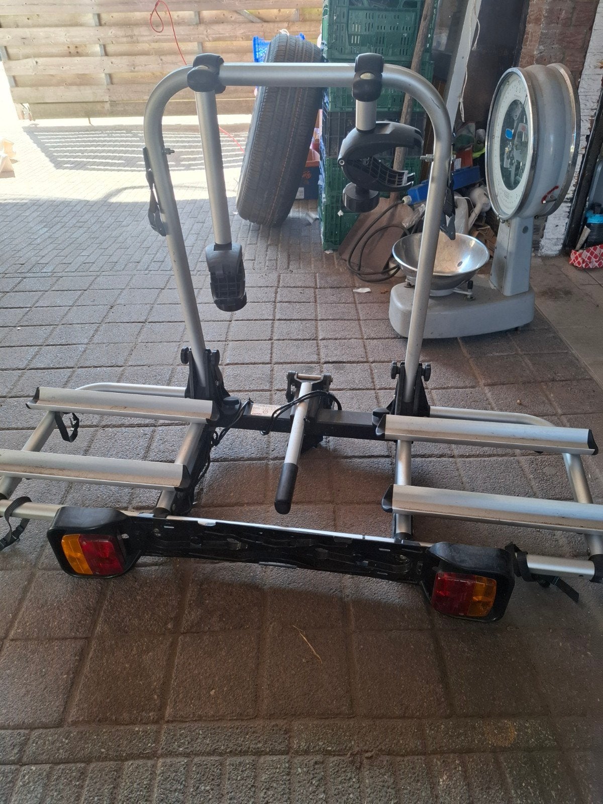 Uebler Primavelo P2 trekhaakdrager voor 2 fietsen, Auto diversen, Fietsendragers, Gebruikt, Trekhaakdrager, Ophalen