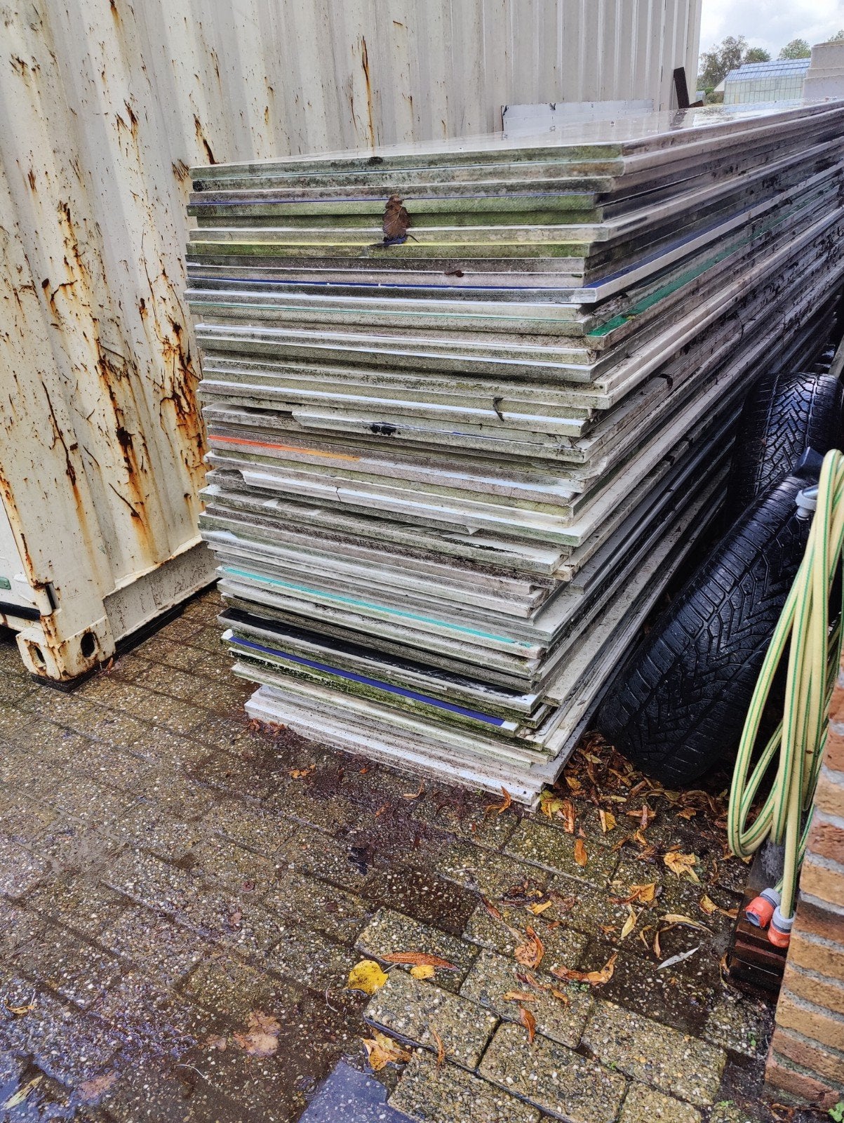 60 volkunststof platen, Ophalen, Overige materialen, Gebruikt, Geen idee