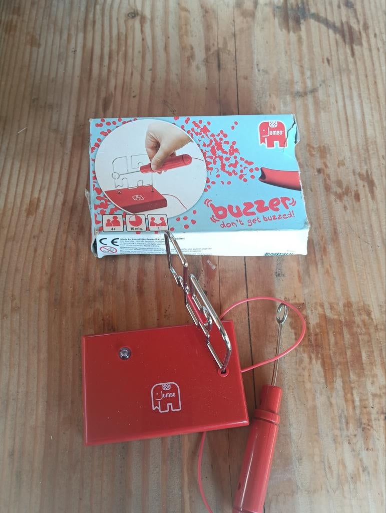 Vintage Jumbo Buzzer spel, Ophalen of Verzenden