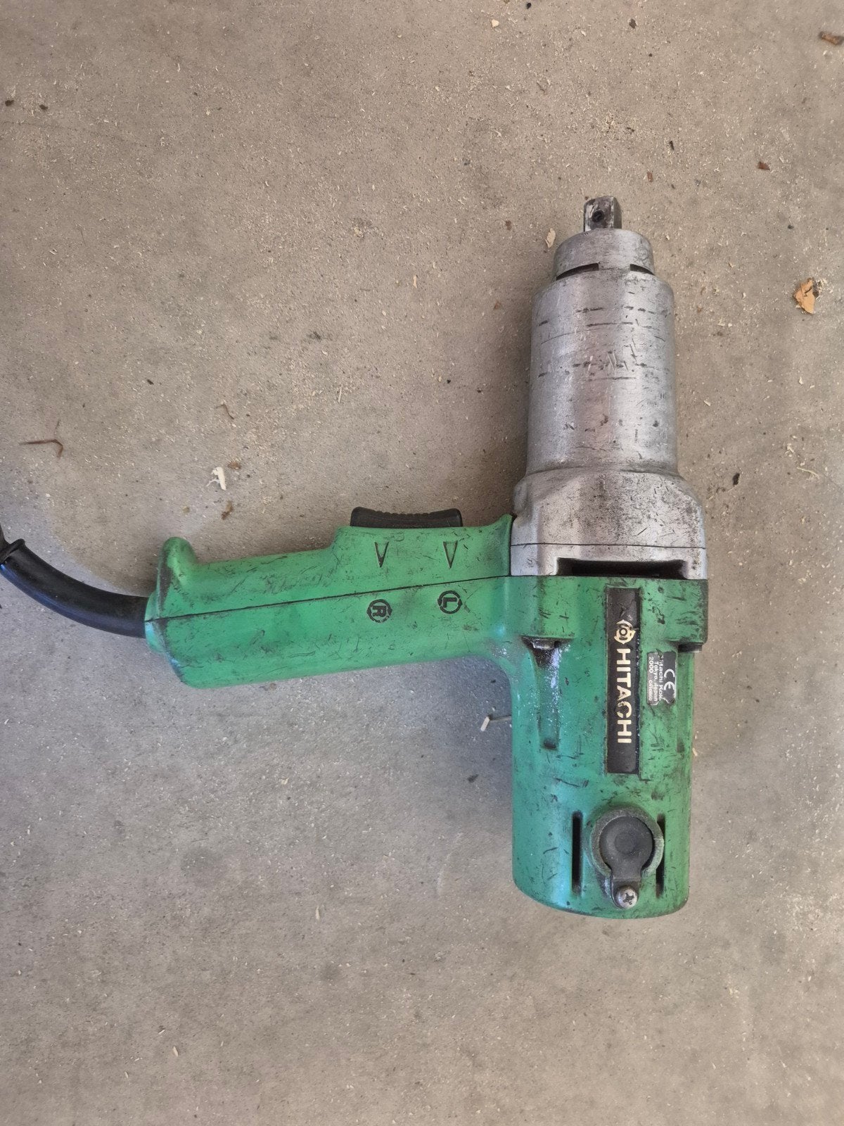 Hitachi Slagmoersleutel 1/2" Aansluiting, Doe-het-zelf en Verbouw, Ophalen of Verzenden, Gebruikt, Overige typen, Overige merken