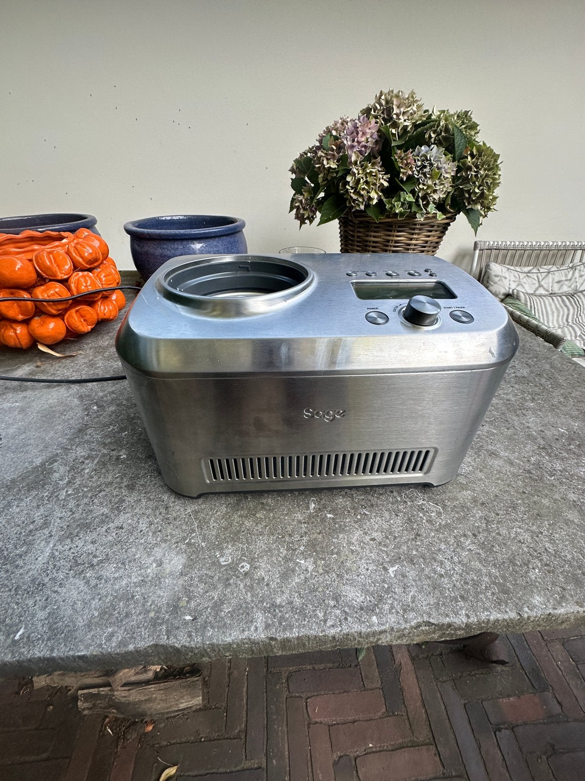 Sage Smart Scoop IJsmachine - Perfect voor zelfgemaakt ijs, Ophalen of Verzenden, Zo goed als nieuw