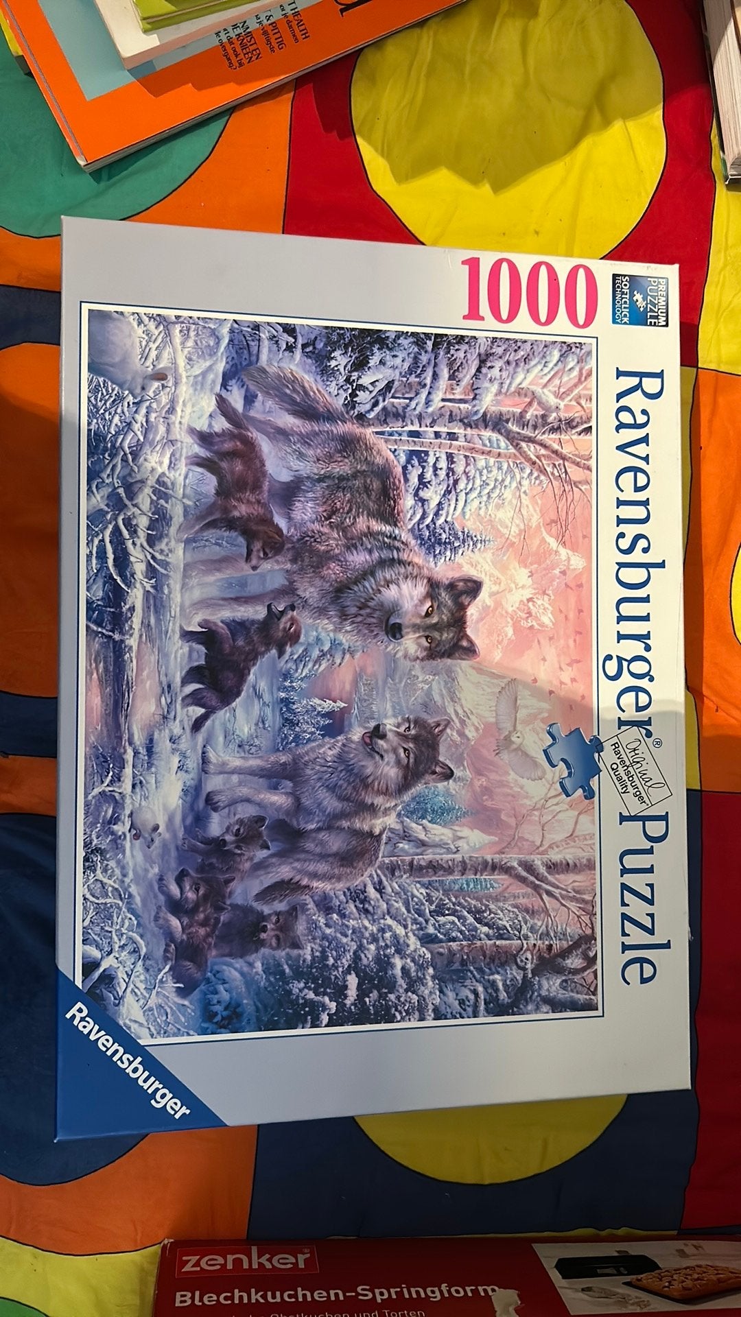 Wolvenfamilie, Ophalen, 500 t/m 1500 stukjes, Gebruikt, Legpuzzel