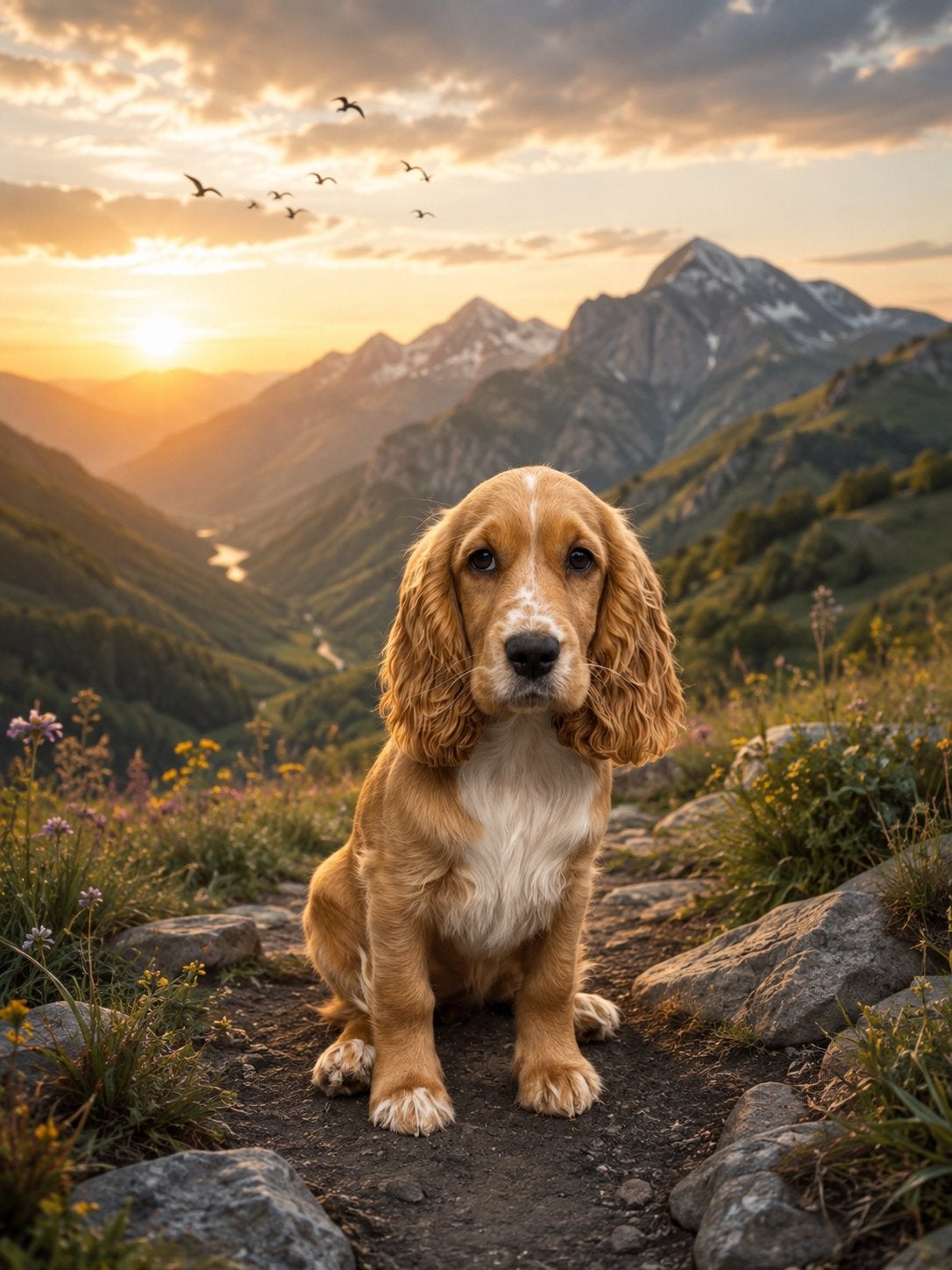 Te koop Engelse Cocker Spaniel  teefje, Parvo, 8 tot 15 weken, Teef, Eén hond