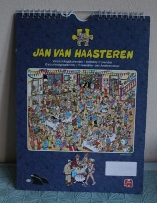 Verjaardagskalender - Jan van Haasteren, Diversen, Kalenders, Ophalen of Verzenden, Jaarkalender, Zo goed als nieuw