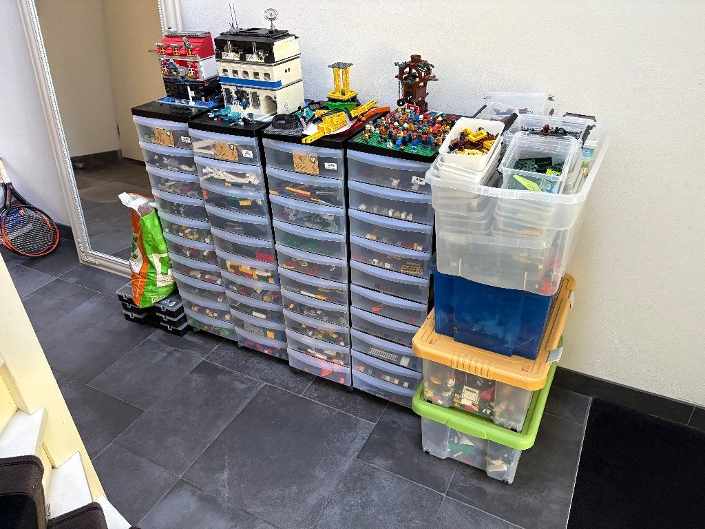 Giga partij Lego (70 kilo!), Ophalen, Lego, Inclusief minifiguren, Losse stenen