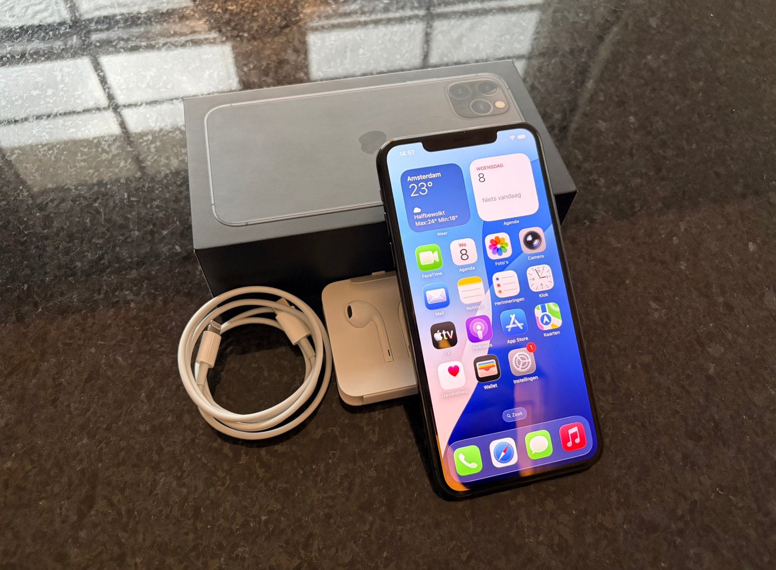 Apple iPhone 11 Pro Max 64GB Space Grey | Perfect staat, Telecommunicatie, Mobiele telefoons | Apple iPhone, Ophalen, IPhone 11 Pro Max
