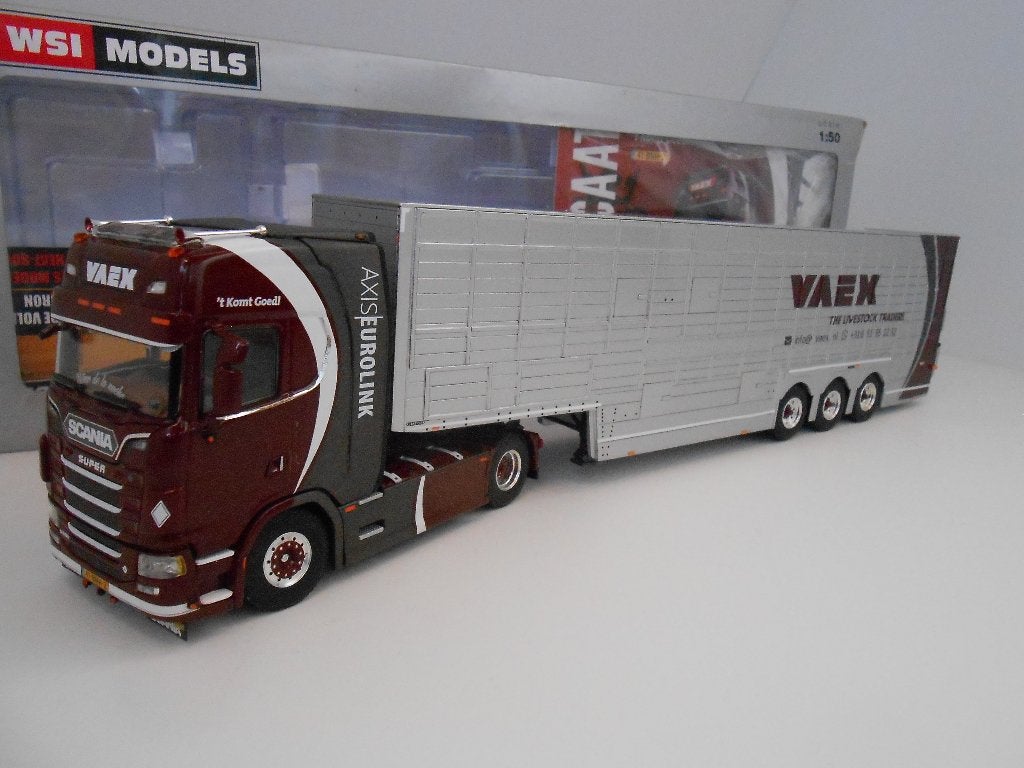 WSI Scania VAEX, Hobby en Vrije tijd, Modelauto's | 1:50, Verzenden, Nieuw, Bus of Vrachtwagen, Wsi