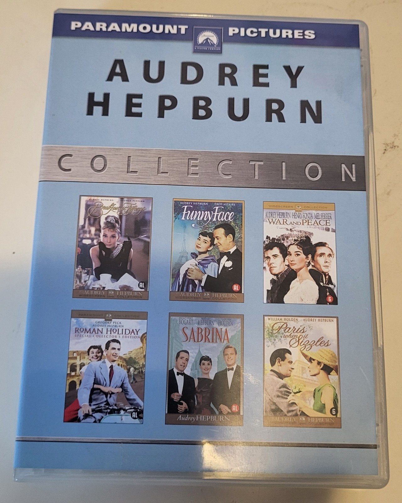 Audrey Hepburn Collectie - 6 Films op DVD, Ophalen, Engels, Alle leeftijden, Nederlands
