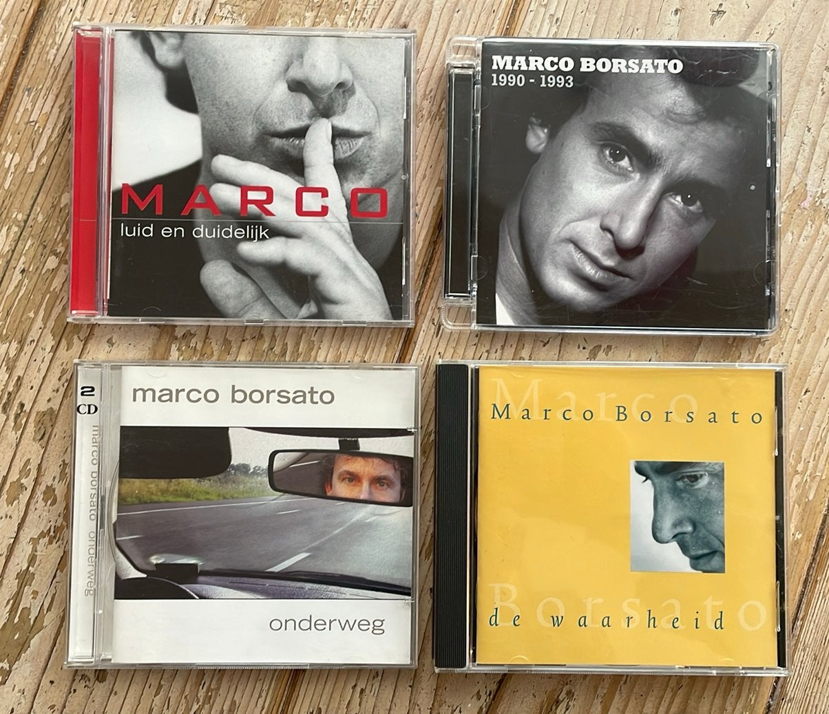 Pakketje cd’s Marco Borsato, Ophalen of Verzenden, Gebruikt, Pop