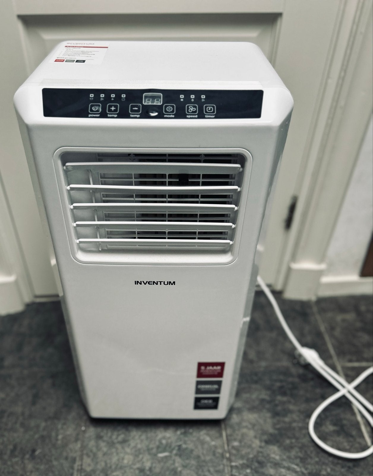 Inventum Mobiele Airco AC901 - Koelen, Ontvochtigen, Ventile, Ophalen, Zo goed als nieuw, Koelen en Ontvochtigen, Afstandsbediening