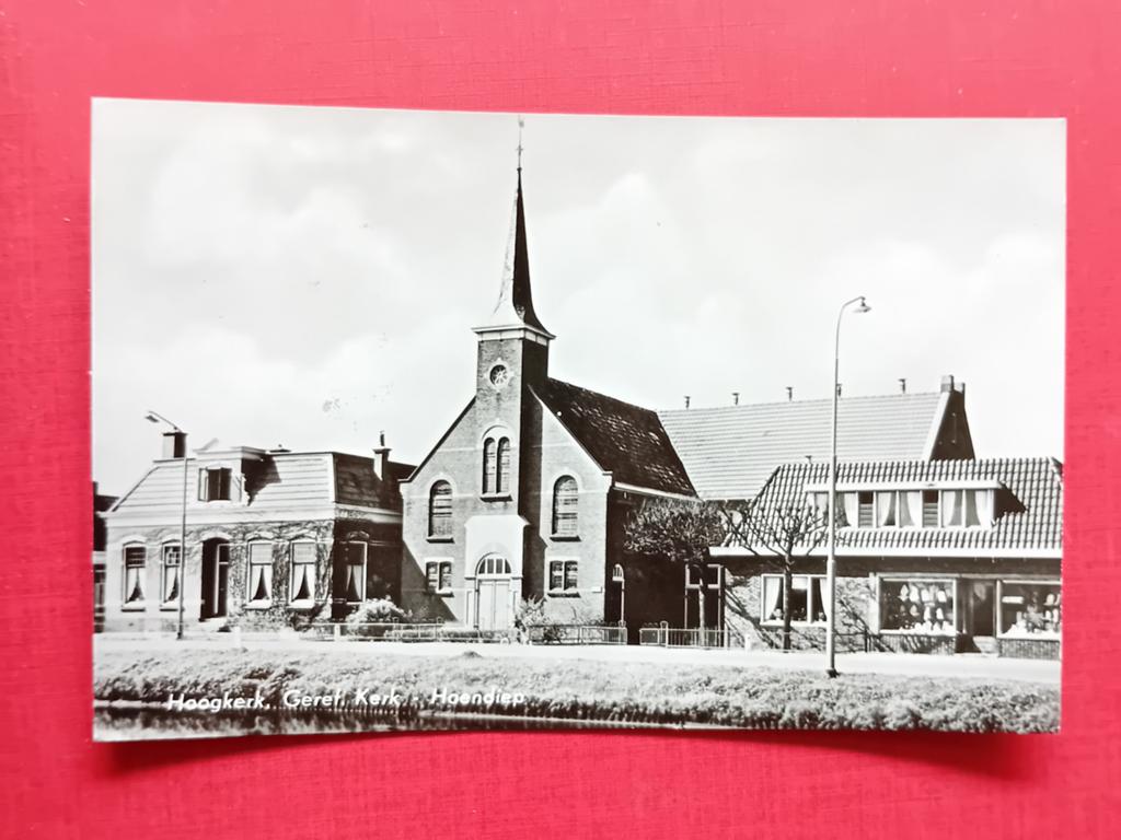 Ansichtkaart Hoogkerk, Verzamelen, Ansichtkaarten | Nederland, Ophalen of Verzenden, Groningen