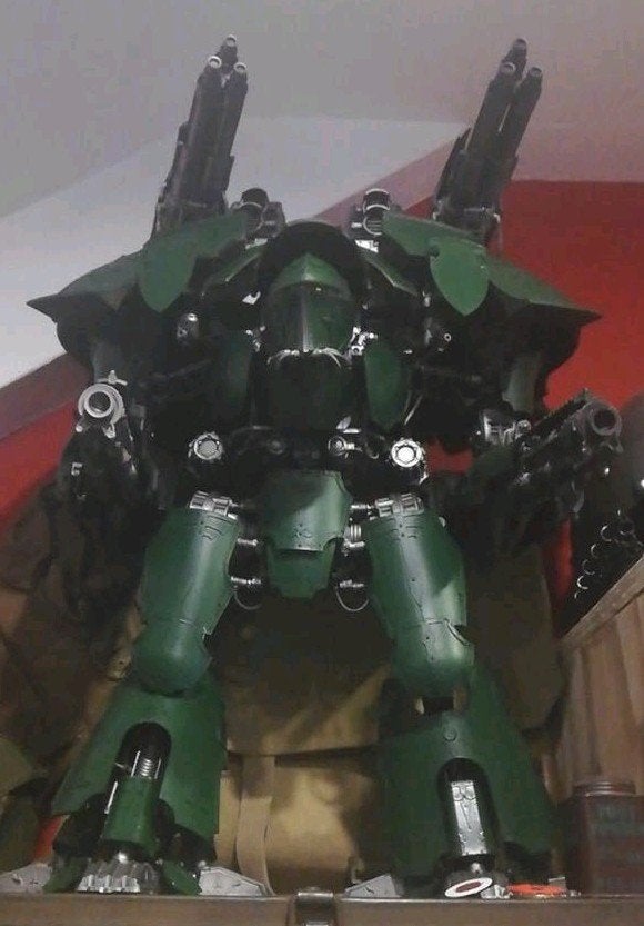 full scale warlord titan kijk alle fotos, Ophalen, Gebruikt, Warhammer 40000, Figuurtje(s)