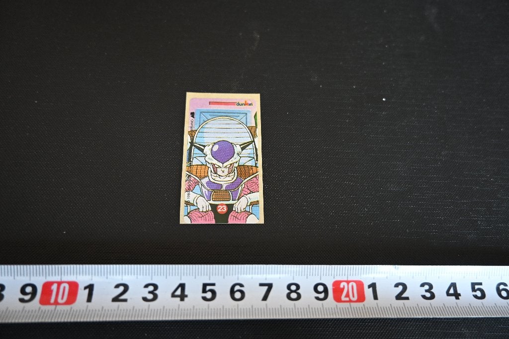 sticker kauwgom chewing gum dunkin strip #23 dragon ball, Ophalen of Verzenden, Zo goed als nieuw