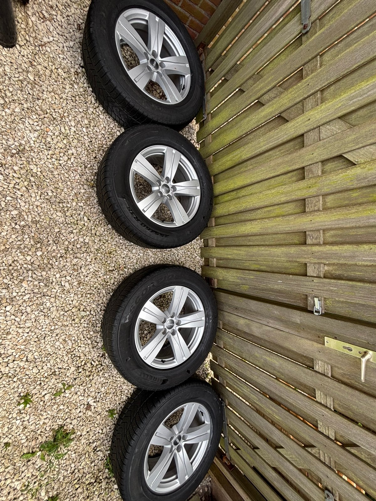 Originele Audi Q7 4M 18 inch lichtmetalen velgen, Ophalen, Gebruikt, Audi