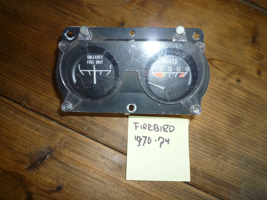 Pontiac Firebird 1970-74 klokkenset Tank en Voltmeter, Auto diversen, Overige Auto diversen, Ophalen of Verzenden