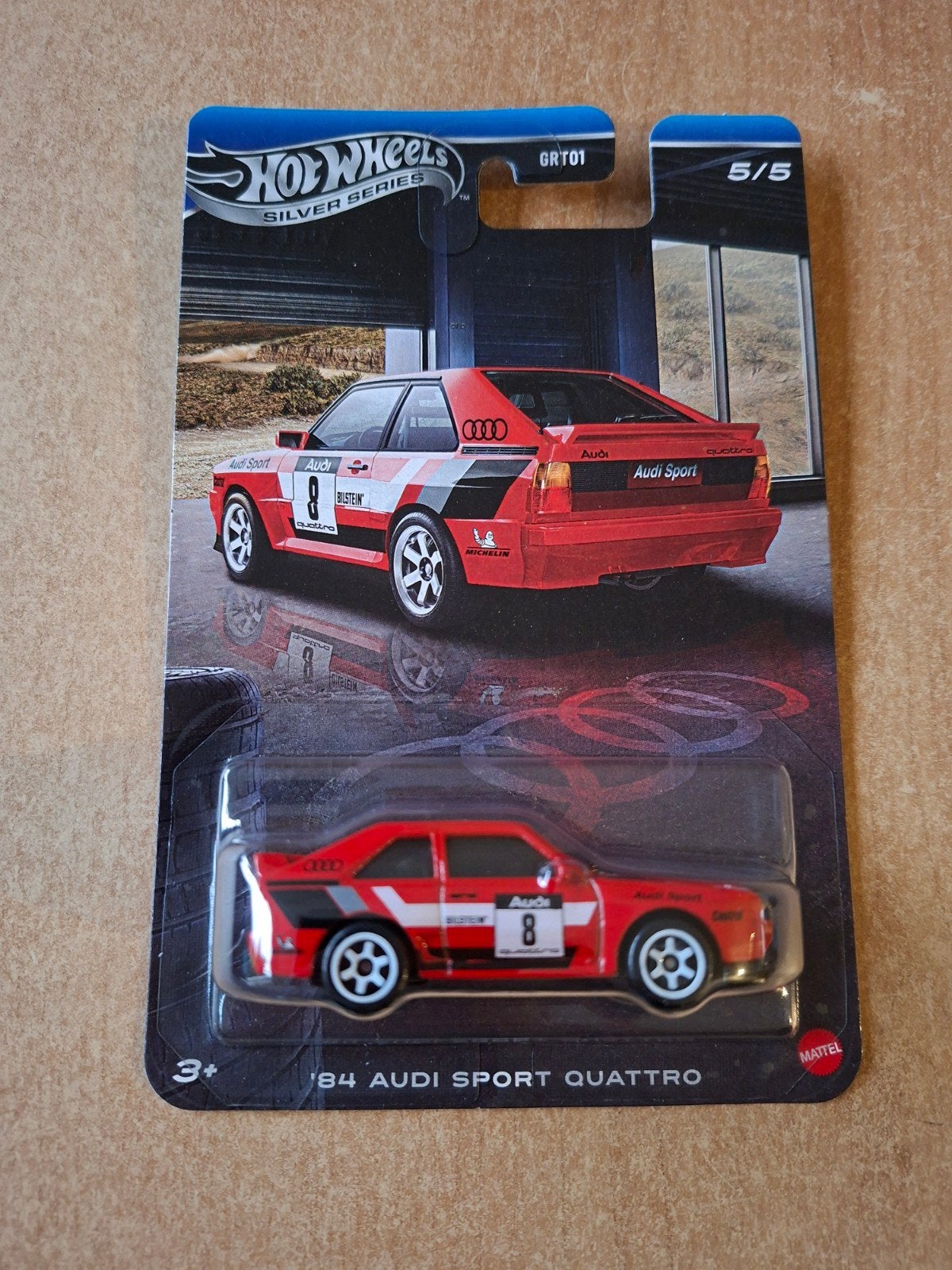 Hot Wheels '84 Audi Sport Quattro Silver Series Chase!, Ophalen of Verzenden, Nieuw, Auto
