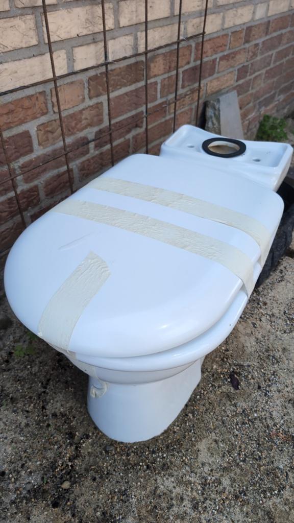 Villeroy & Boch Toilet met Reservoir - Gebruikt, Doe-het-zelf en Verbouw, Sanitair, Ophalen, Gebruikt, Toilet
