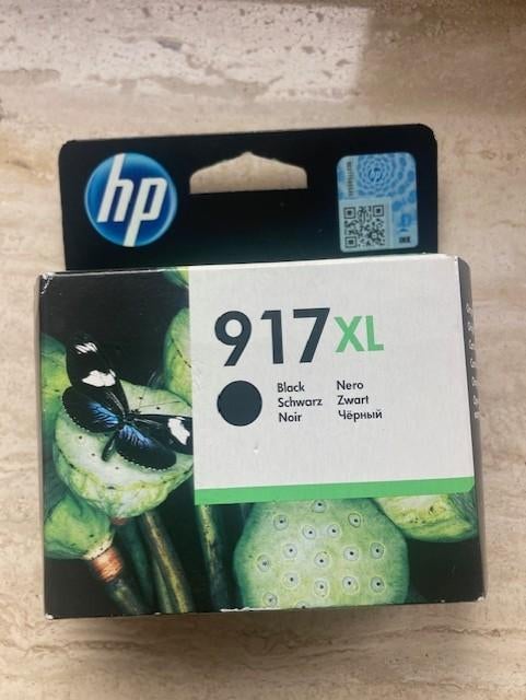 Te Koop : HP 917XL cartridge (zwart), Ophalen of Verzenden, Nieuw, Cartridge, Origineel HP