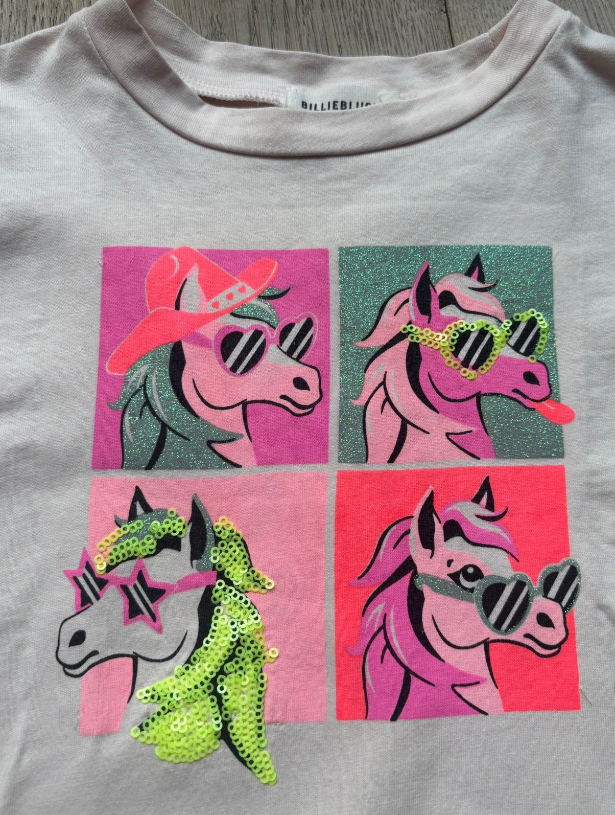 Billieblush longsleeve shirt maat 102 (4), Ophalen of Verzenden, Zo goed als nieuw, Meisje, Shirt of Longsleeve