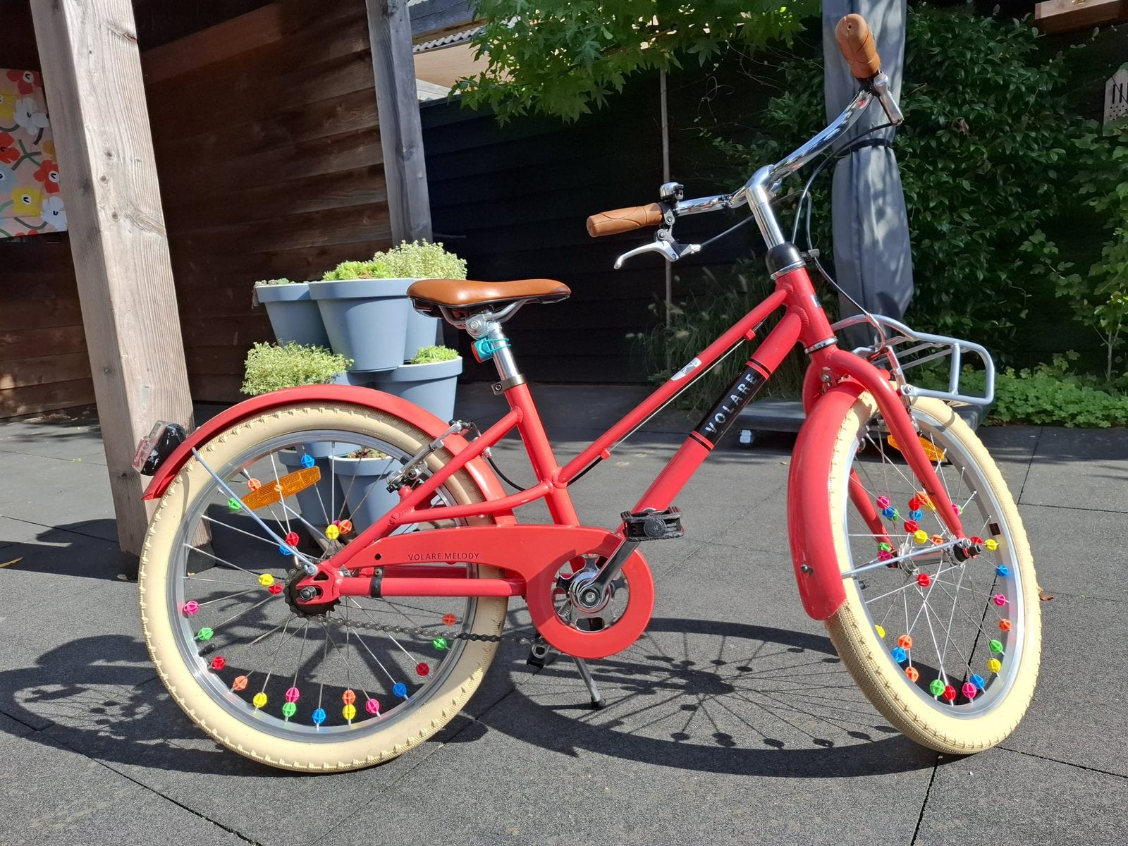 Volare Melody 20 inch rood/roze, Fietsen en Brommers, Ophalen, Zo goed als nieuw, 20 inch