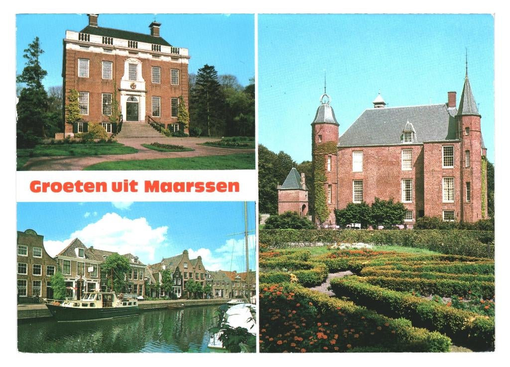 40301 Maarssen Utr 80+ Gelopen met postzegel, Ophalen of Verzenden, 1980 tot heden, Gelopen, Utrecht