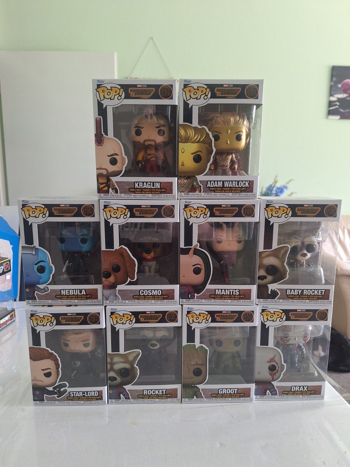 Funko Pop! Guardians of the galaxy., Ophalen of Verzenden, Nieuw